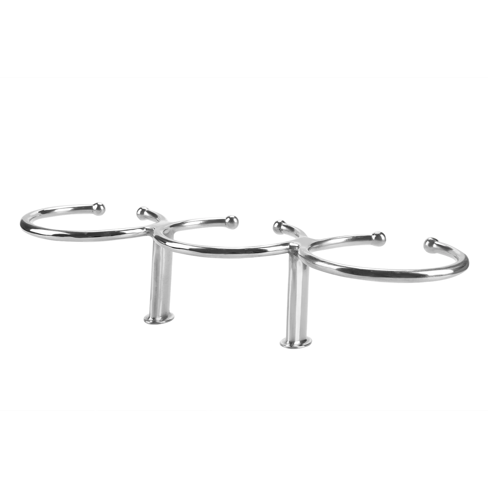 Portavasos de acero inoxidable de 3 anillos, estante de almacenamiento de bebidas para barco marino, yate, Kayak, accesorios - imagen 5