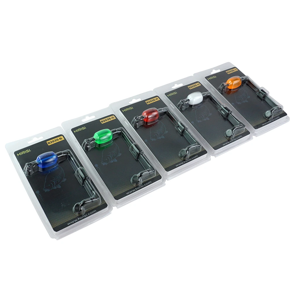 Hirisi-swingers de pesca de carpa, indicador de alarma de pesca, Clip de línea de Swinger de PTFE, accesorios de pesca B2035, aparejos de pesca de carpa - imagen 5