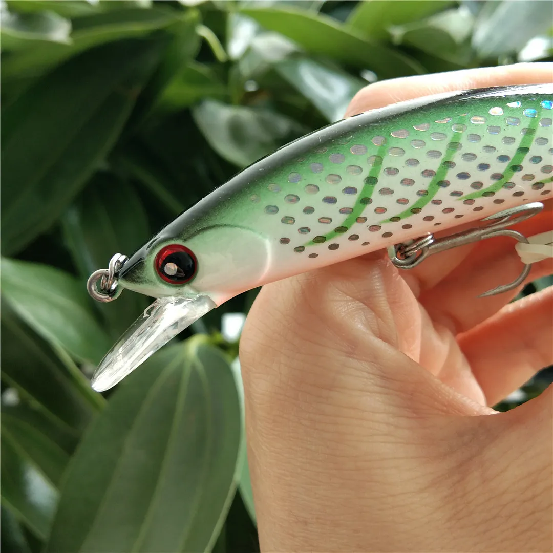 NOEBY Jerkbait Minnow 9cm – Señuelo artificial para lubina y lucio