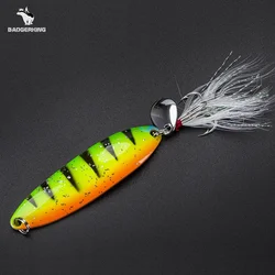 Kit 8 señuelos cuchara para jigging – wobblers 4 colores
