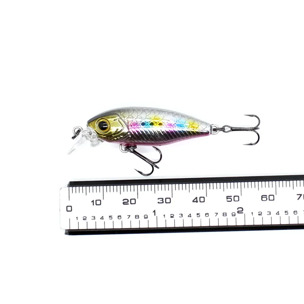 AOCLU-Mini señuelo de pesca Wobbler Jerkbait, 37mm, 2,3g, para buceo, 0,5 m - imagen 5