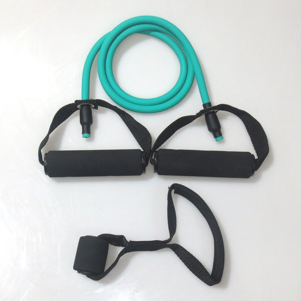 Juego de bandas de resistencia premium con asas y correas de tobillo para ejercicio, entrenamiento y fisioterapia - imagen 2