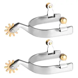 Huecos de caballo acero inox hebilla engranaje latón accesorio botas