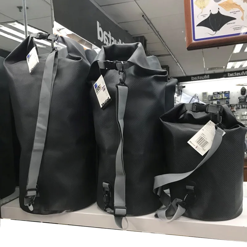 Bolsa de cubo de defensa Mustad, mochila de marinero de 20L, 40L y 60L, bolsa de señuelo, bolsa de pesca de mar, equipo de pesca, productos de pesca - imagen 4