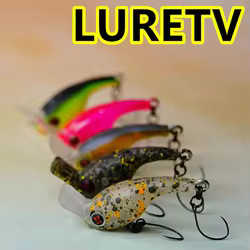 8015 3cm2g1PCS LURETV PRESSO RIVECRA MUELO ESTILO 30S Minoluya Bait Makou Trucha Micropartículas cebo duro sumergido