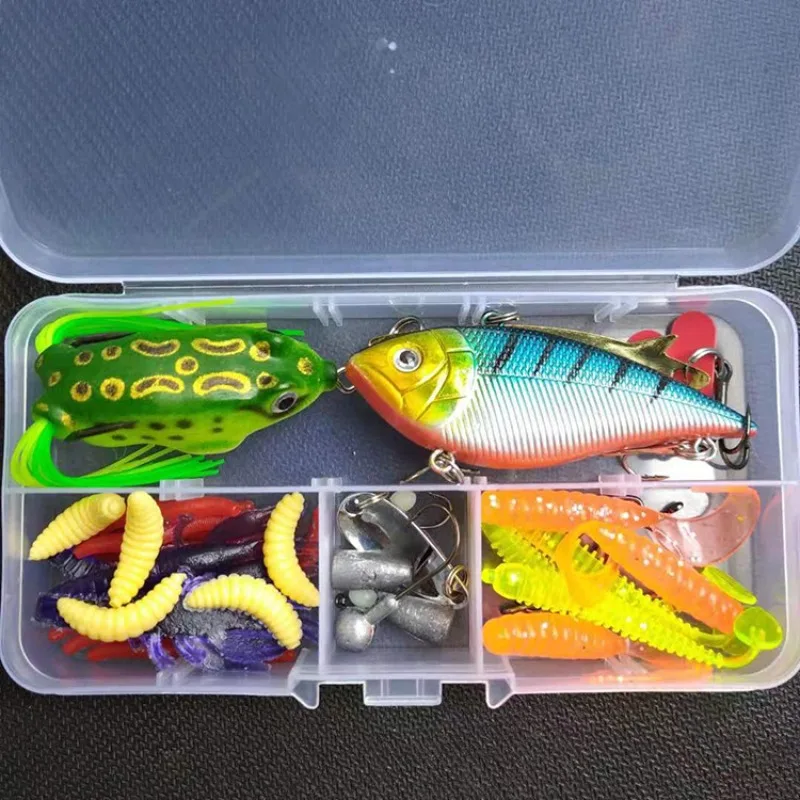 Set señuelos vibrantes personalizables para iniciación pesca - imagen 3
