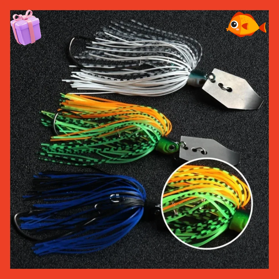 Chatterbait sin malezas 16g – Señuelo vibrante para lubina y walleye