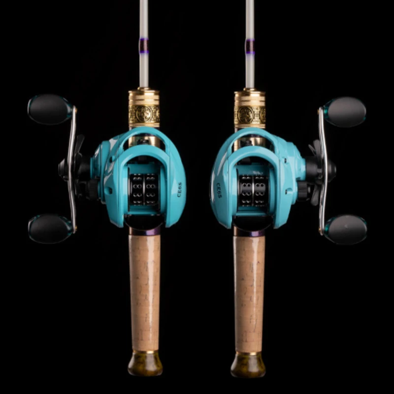 Caña de pescar ultraligera de fibra de carbono, caña de fundición giratoria de cuatro secciones, ultraligera, XUL, portátil, para trucha, 1,4 m - imagen 2