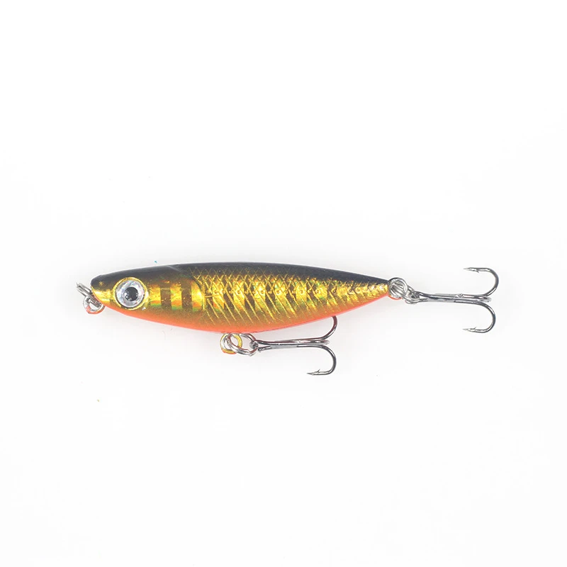 6pcsPencil señuelo de pesca Wobblers 4,5 cm 1,8g cebo duro de plástico Artificial alta calidad lubina Pike Minnows aparejos de pesca - imagen 3