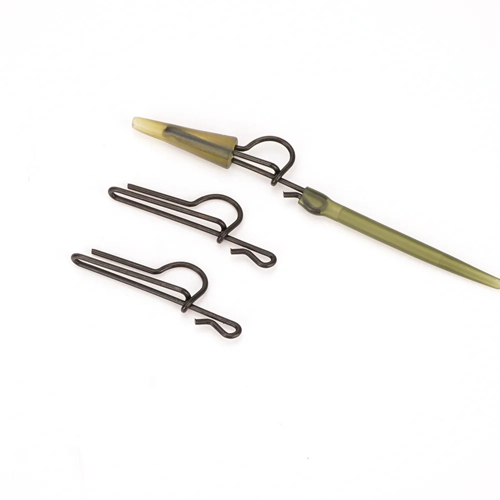 Hirisi Clips de cambio rápido para pesca de carpa con giratorio - imagen 5