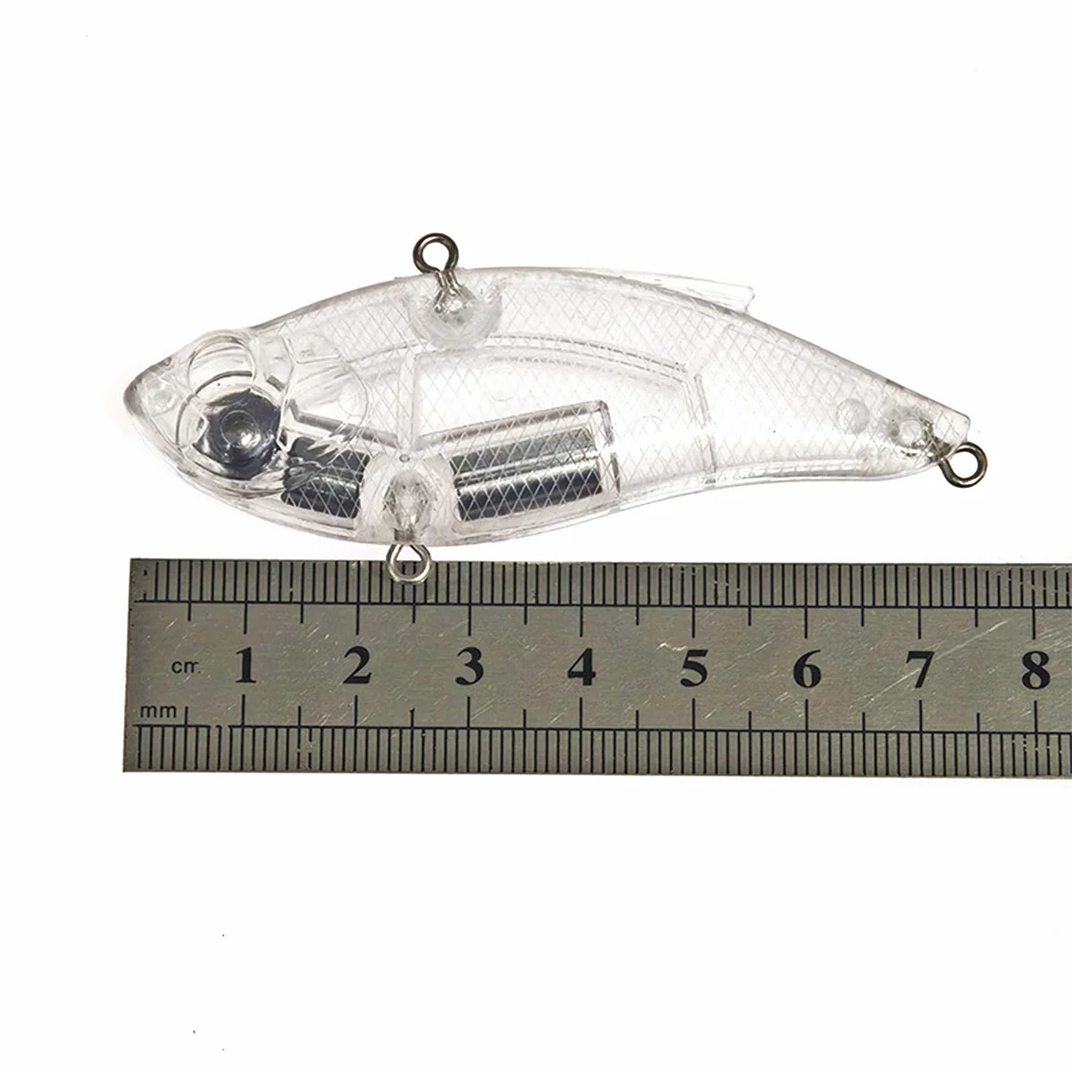 7,5 cm 12,9g señuelo sin pintar Wobblers Crankbaits señuelo duro Lucio cebo Artificial aparejos de pesca lubina trucha señuelo de pesca - imagen 5