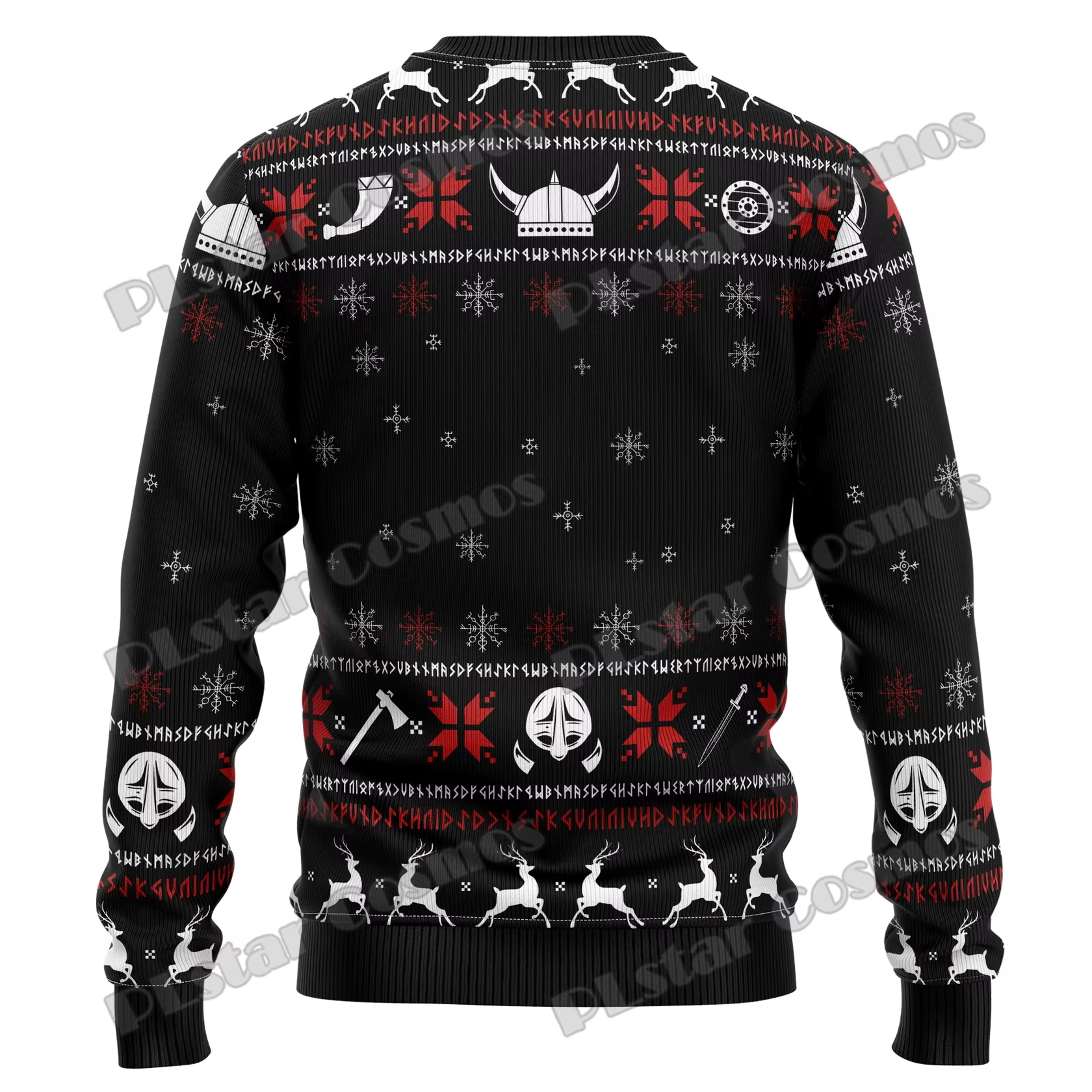 Jersey de punto Valhalla con estampado 3D de calaveras - imagen 2