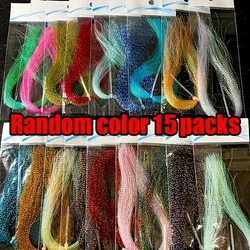 TAKBAS Crystal Flash para montar moscas – Colores variados