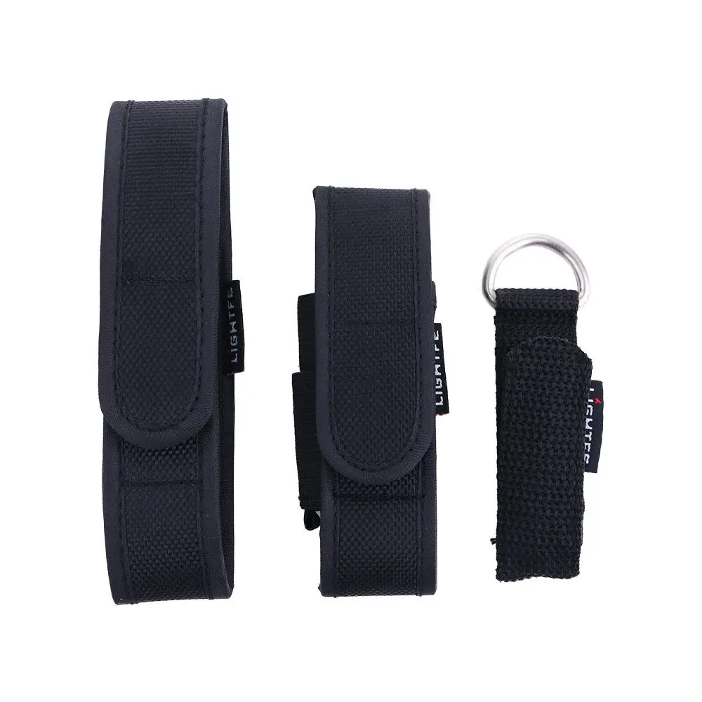 LED Camping Nylon T305/T309/T410 Flashlight Belt Holder Waist Pack Flashlight Pouch LED Torch sleeve - imagen 5