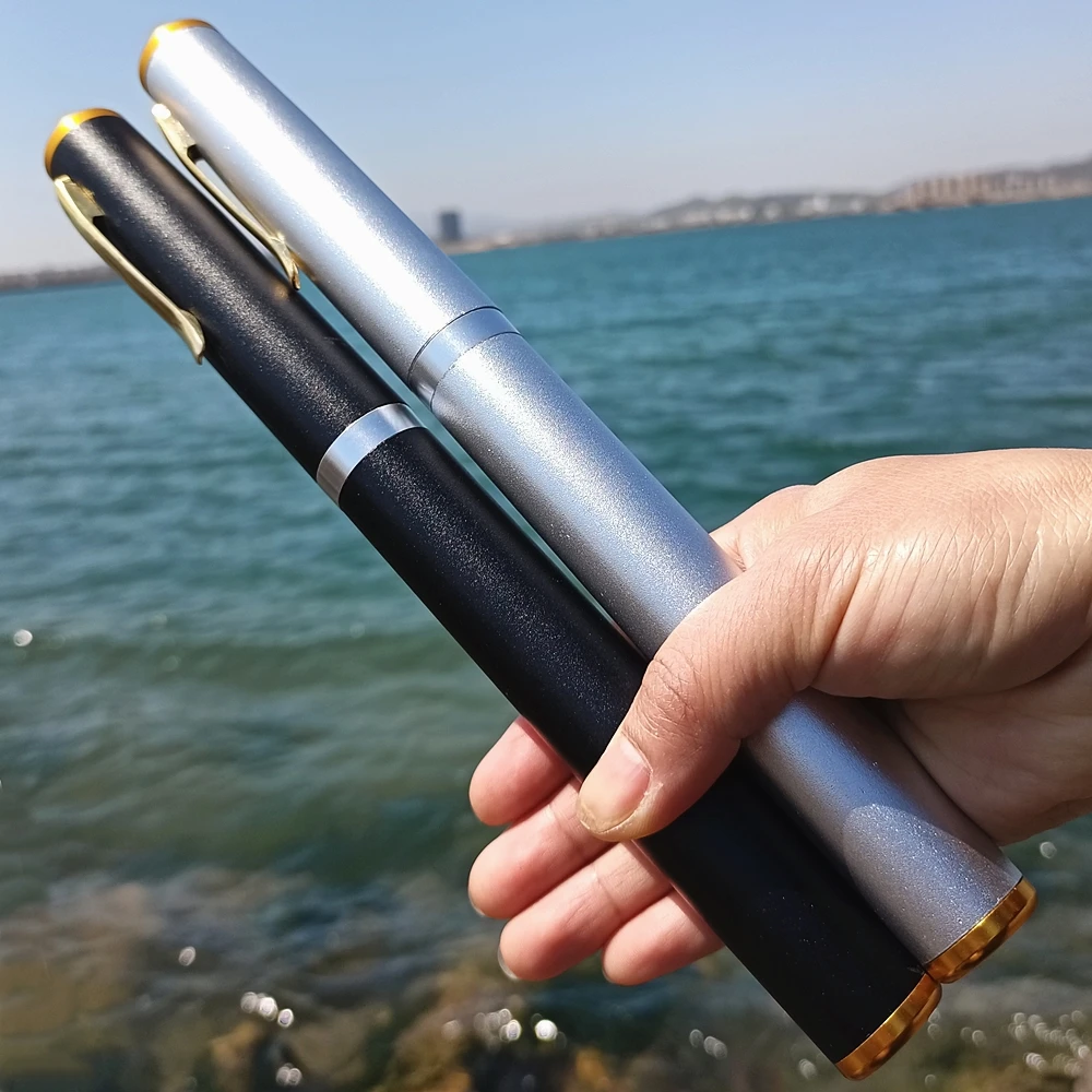 Fire maple-caña de pescar con forma de bolígrafo de acción rápida, mini caña de pescar telescópica, juego de caña portátil de carbono, carrete de metal de viaje, 1,8 m, 2m - imagen 4