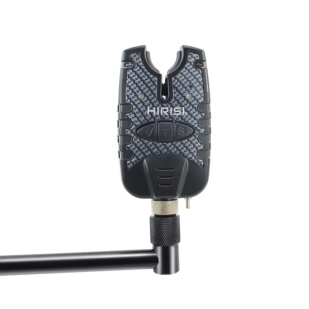 2 x Hirisi Mini barras de zumbido negras cortas 20cm 25cm 30cm equipo de pesca gruesa de carpa para 2 cañas - imagen 4