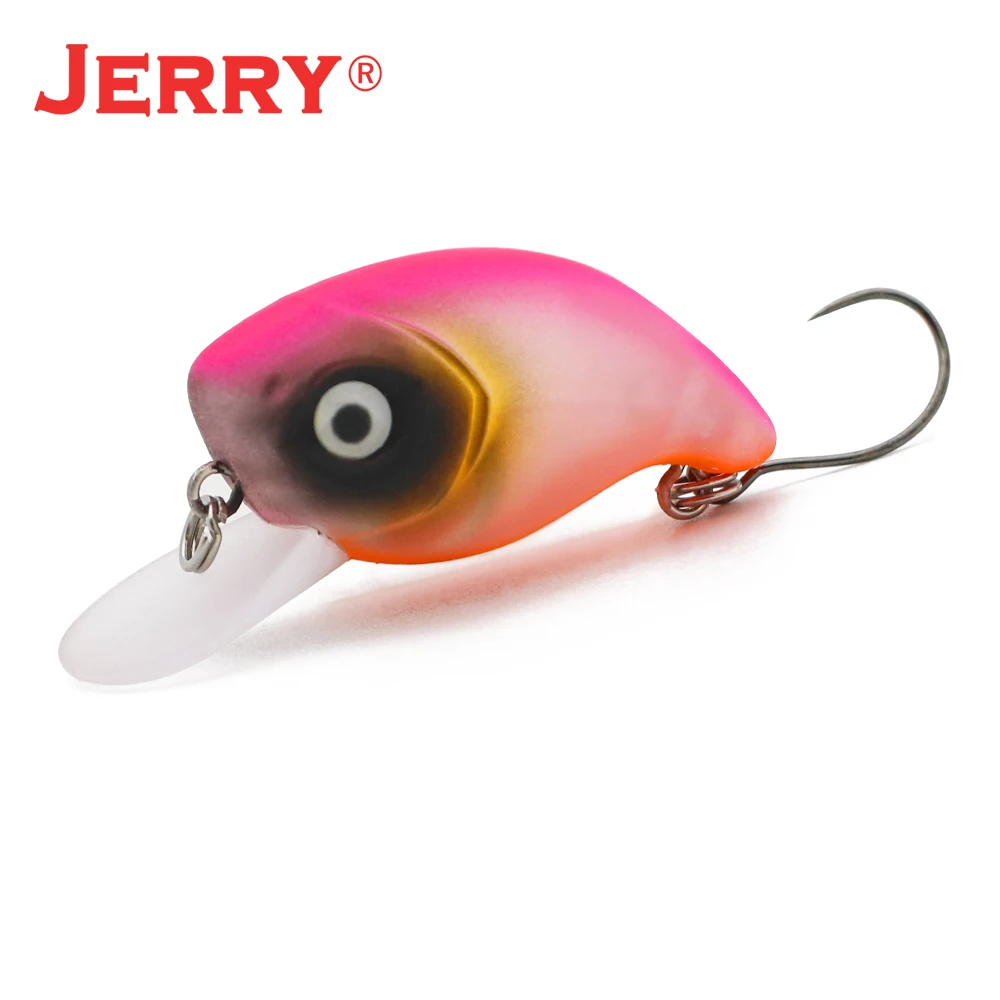 Jerry Tiptoe Trout Area Micro Floating Wobblers Spinning Plugs UV Glowing Colors Lake Perch River Stream Fishing Lure Hard Bait - imagen 5