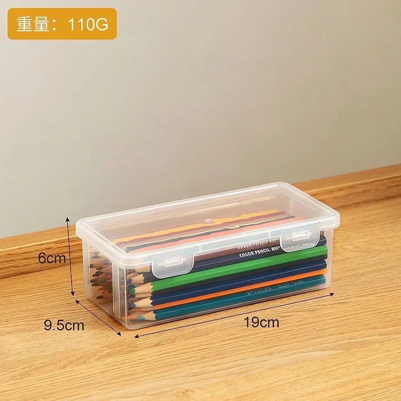 Caja Transparente de Pesca Organizador para Marcadores y Bolígrafos - imagen 5