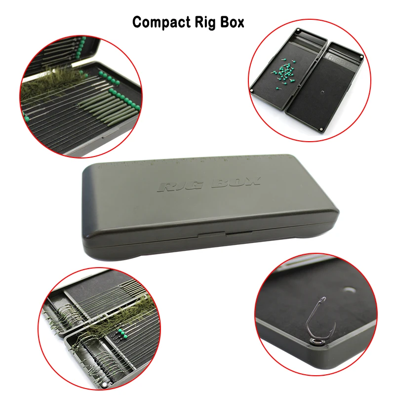 Caja de plataforma compacta Una solución versátil y portátil para organizar y transportar plataformas pesqueras