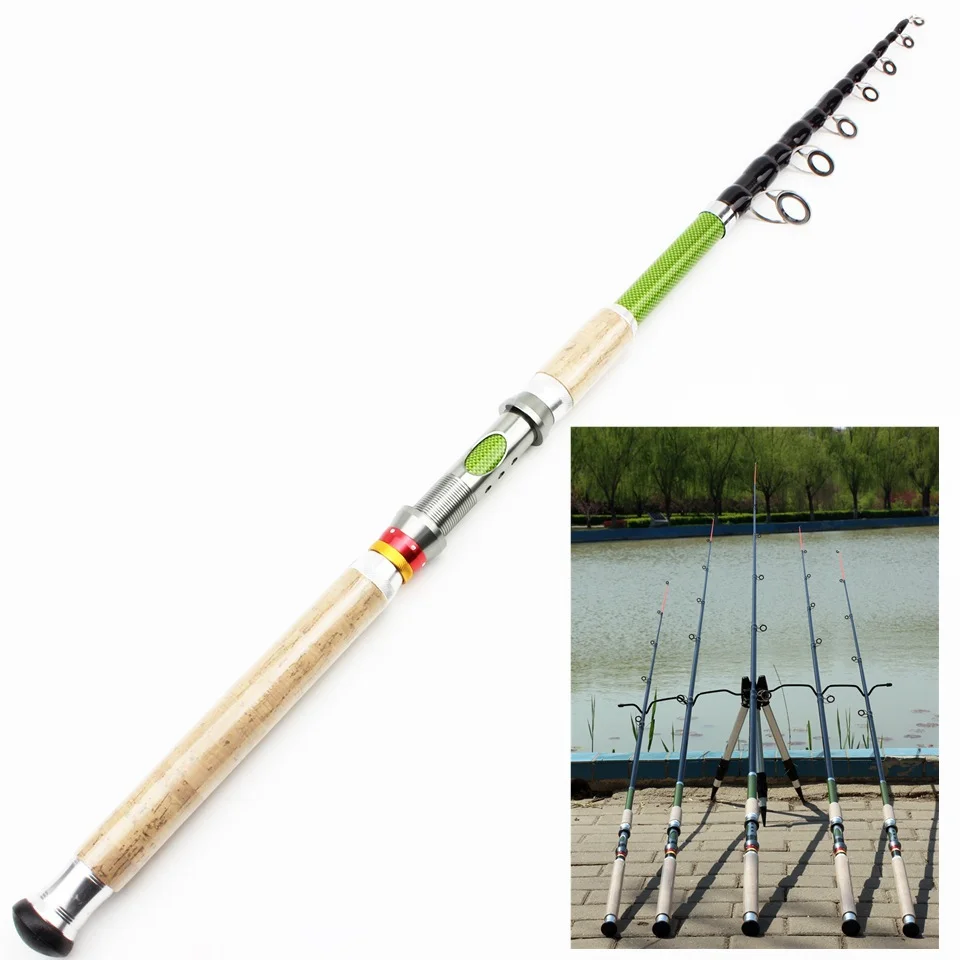 Caña telescópica Seaknight FEEDER – Carbono para pesca carpa - imagen 5