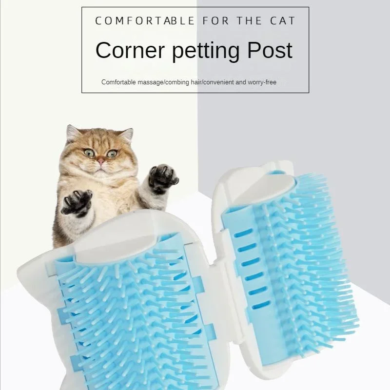 Rascador para Gatos con Cepillo de Menta – Juguete Anti - imagen 4