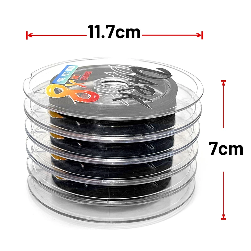 Angryfish 8-Strand Braided PE Fishing Line High Knot Strength Low Stretch Saltwater Freshwater Abrasion-Resistant Anti-Tangle - imagen 4