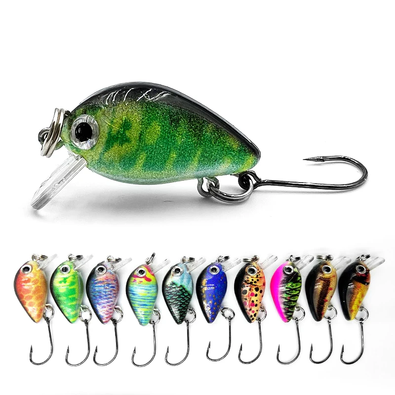 Mini Crankbait HERCULES – Señuelo artificial con anzuelo único