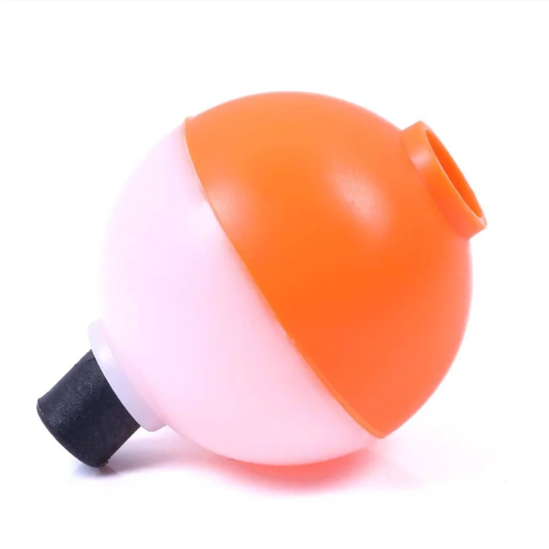 Flotador de espuma de pesca, boya de forma redonda ponderada, Bobber, indicadores de huelga de espuma EVA, anillo, flotador de bola ultrasónico, equipo de pesca esférico - imagen 5