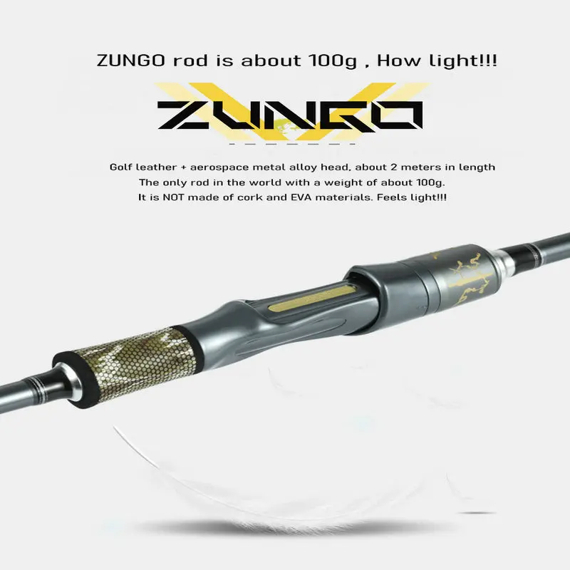 YUQIAO caña de pescar de carbono para peces grandes, Spinning Pole Jig Crig, Texas, Ned Rig, Bass Pike, Pepsca, Sea River - imagen 3