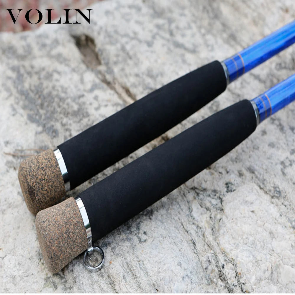 VOLIN-caña de pescar de Jigging lento, 1,6 m, 1,7 m, 1,9 m, XH, power Ocean, caña de pescar de carbono para barco - imagen 4