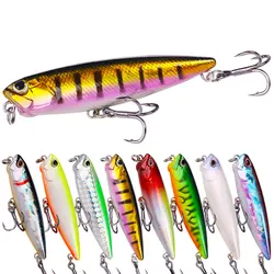 Señuelos lápiz de superficie – Jerkbait Swimbait flotante para lubina