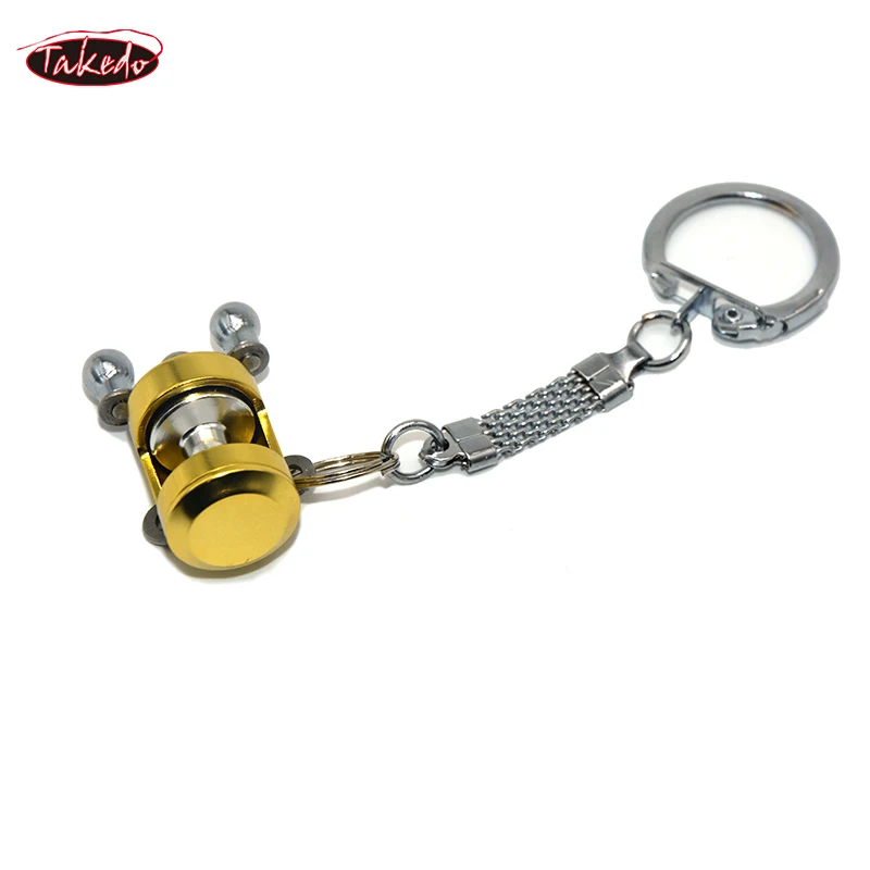 TAKEDO-Llavero de Metal con forma de carrete de pesca ST2, accesorio para coche - imagen 2