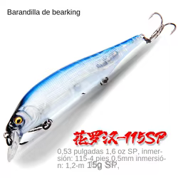 Señuelos BEARKING con peso de tungsteno para pesca deportiva
