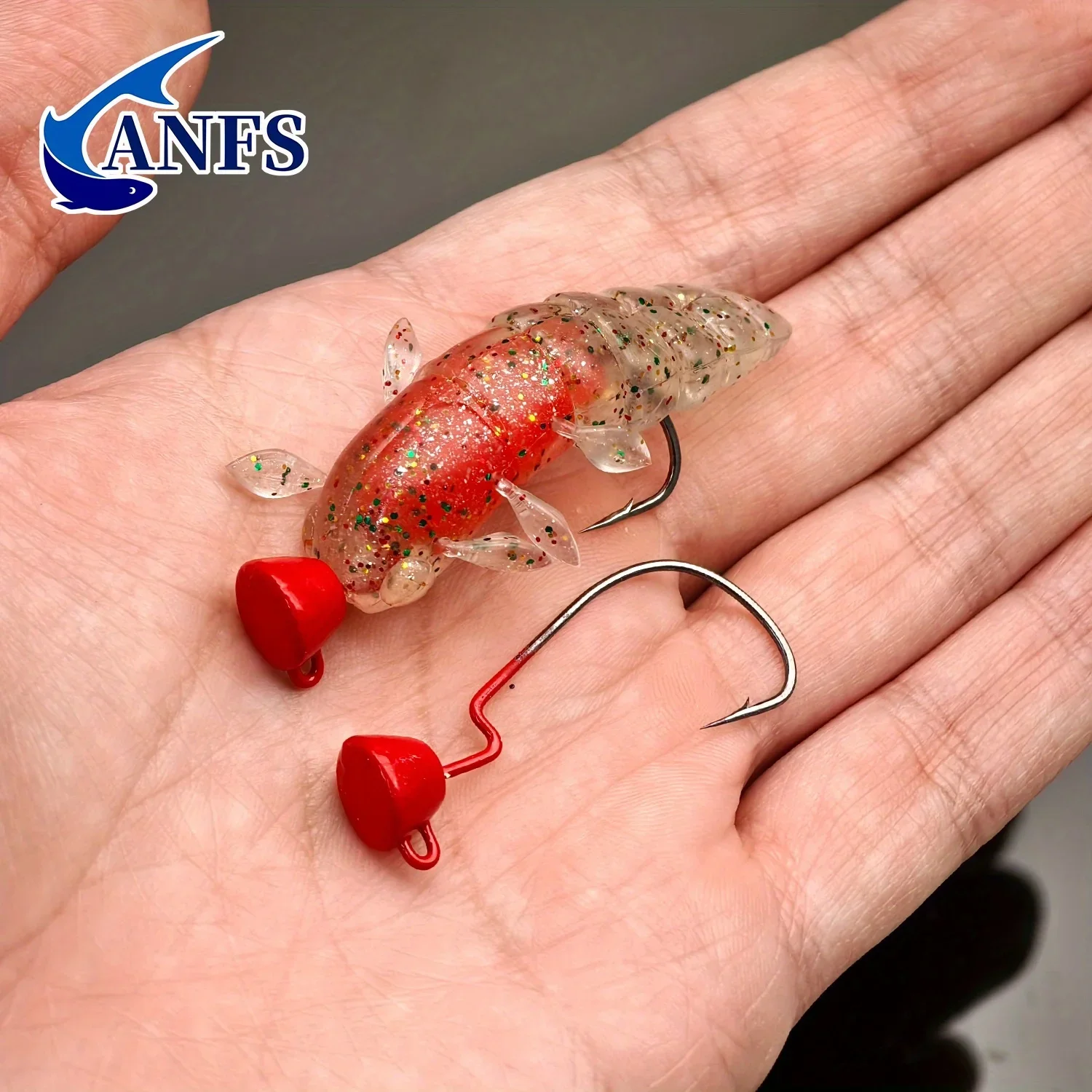Anzuelos Ned Rig Jig Head ANFS – Plomo colores para vinilo lubina - imagen 5