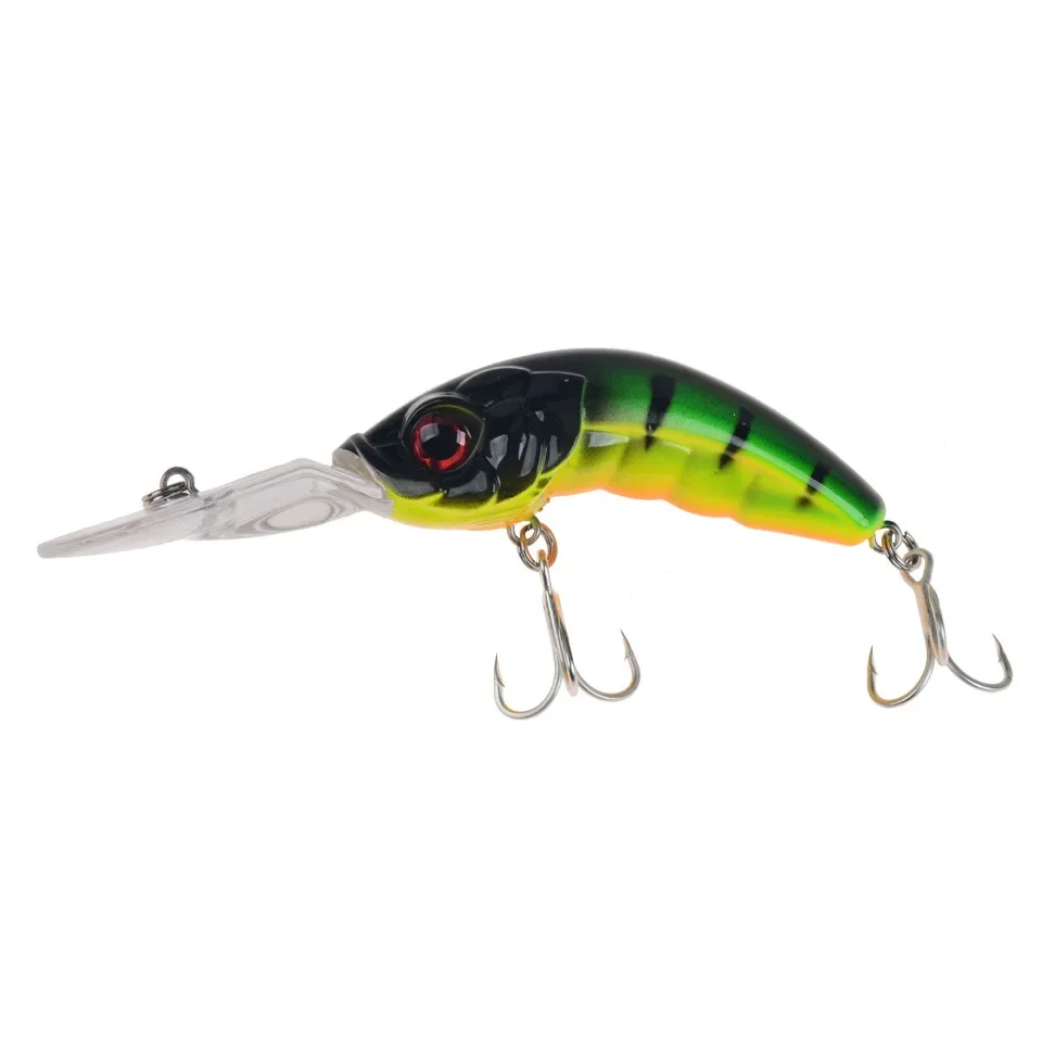 Señuelo de pesca de alta calidad, cebo Artificial duro, Crankbait, Wobbler, anzuelo triple, 10cm, 12,8g, 3m, lote de 1 unidad - imagen 4