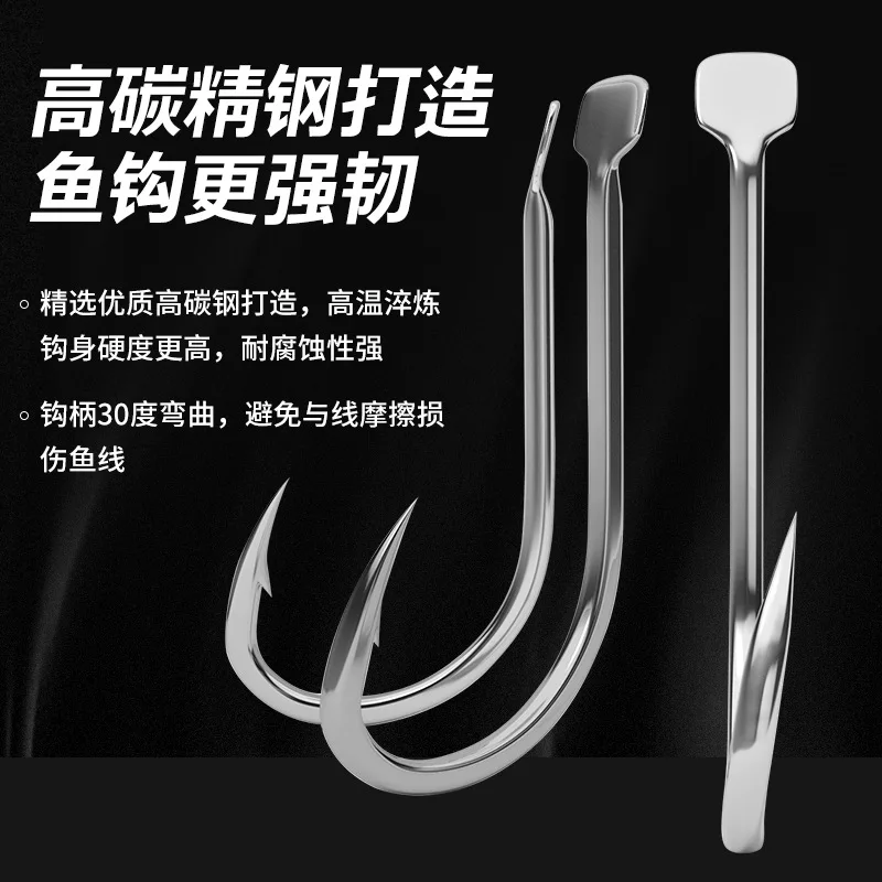 PD-anzuelo de pesca SublineDouble, anzuelo de pesca lineal, anzuelo de pesca, antienredos, púas, Iseini Izu - imagen 2