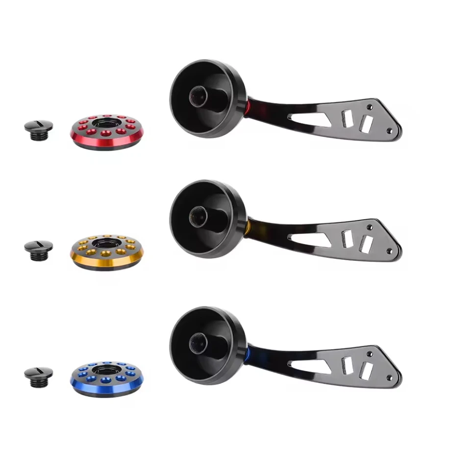 Mango de carrete de pesca, perilla CNC, accesorios universales para aparejos de pesca para marcas A/D/S de carretes, accesorios de equipo de pesca - imagen 5