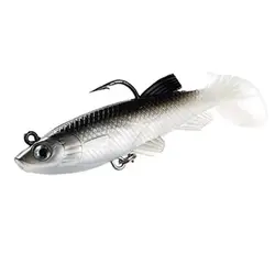 Señuelo blando Wobbler 8 cm - 13 g con anzuelos fuertes, acción real