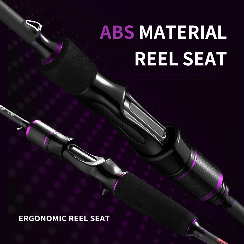 SWEEPFIRE-caña de pescar de fibra de carbono, 4 secciones, 5-30g, señuelo de peso, 1,9 m, 2,1 m, 2,7 m - imagen 3