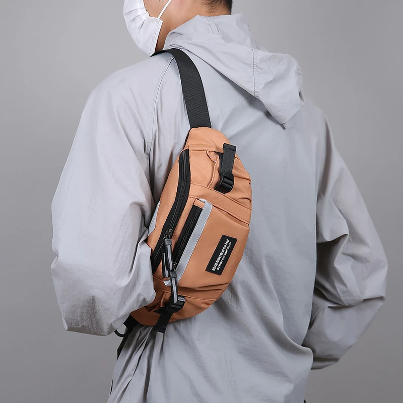 Riñonera de pesca para senderismo, bolsas de pecho para escalada al aire libre, ciclismo, mochila ligera con eslinga para teléfono, bolsa para aparejo de caza deportivo para hombre - imagen 3