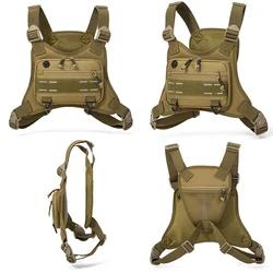 Chaleco de pesca impermeable transpirable ajustable unisex