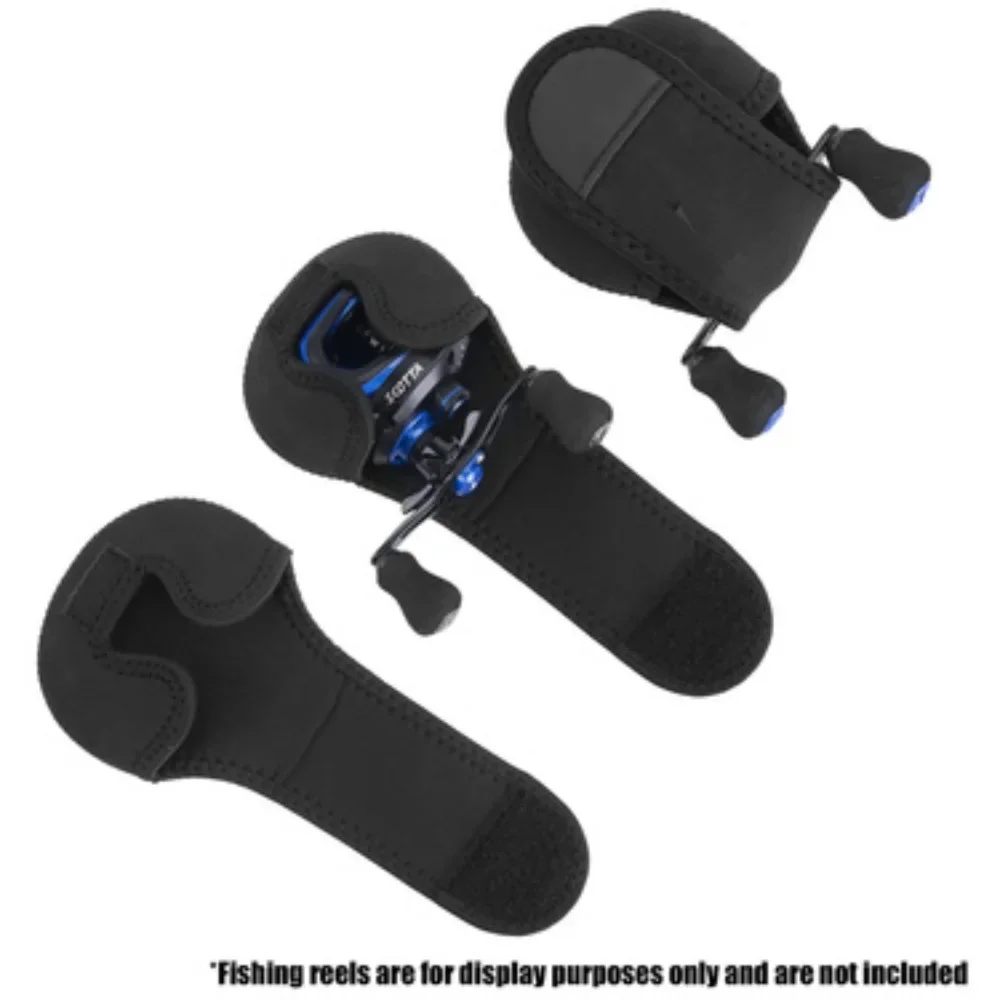 Goture-bolsa portátil para carrete de Baitcasting, funda protectora impermeable, almacenamiento compacto de carretes de pesca para accesorios de aparejos de viaje - imagen 4