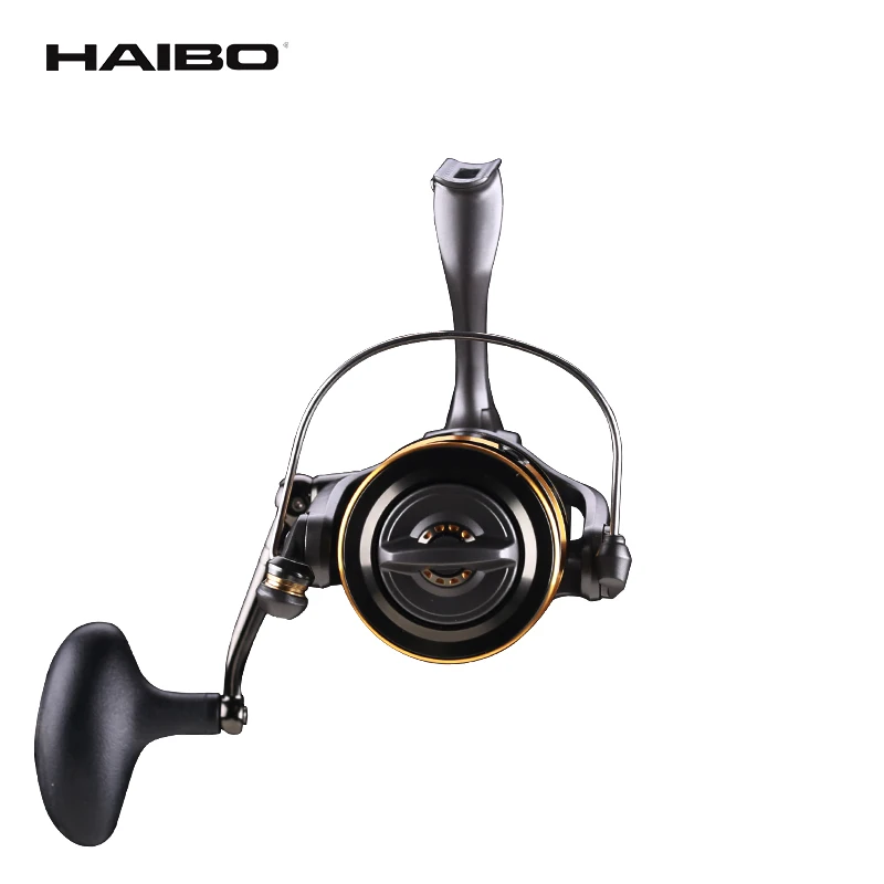 Nueva rueda giratoria HAIBO Cheetah totalmente metálica para pesca en barco de mar subprofundo, aleación de aluminio de fundición de larga distancia - imagen 5