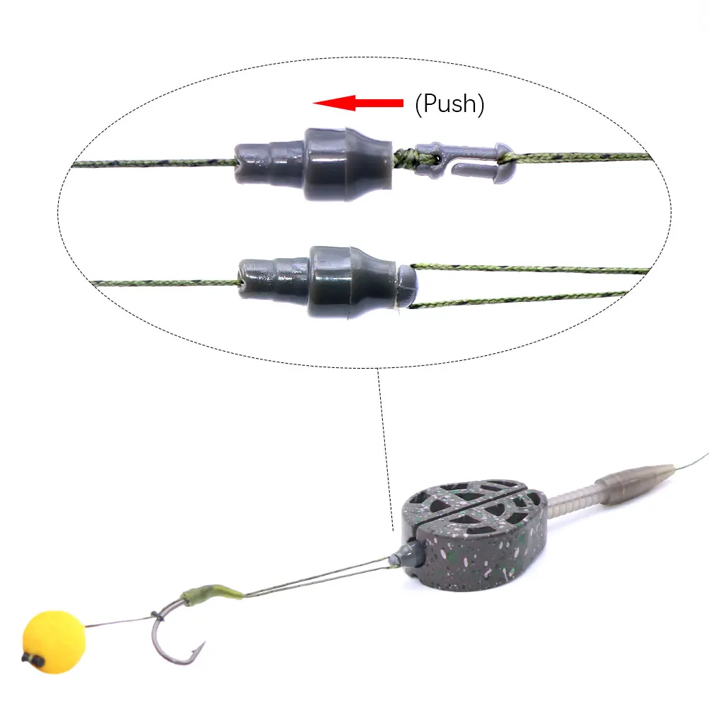 Accesorios Method Feeder para carpa – Cuenta rápida y conector en línea - imagen 3