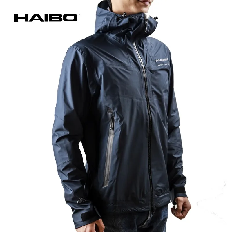 Haibo 2021 MFW PRO pesca señuelo abrigo cortavientos a prueba de viento y lluvia al aire libre senderismo lluvia Camping - imagen 5