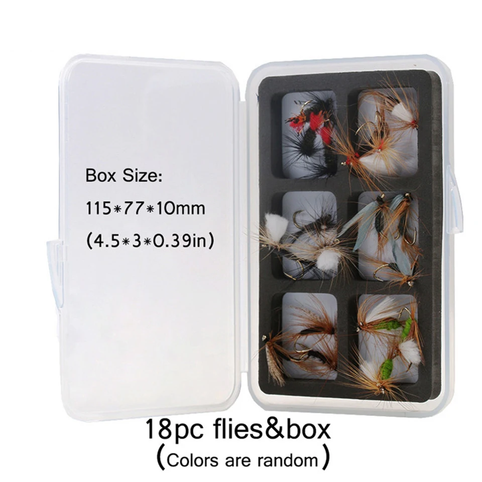 18 pc flies and box