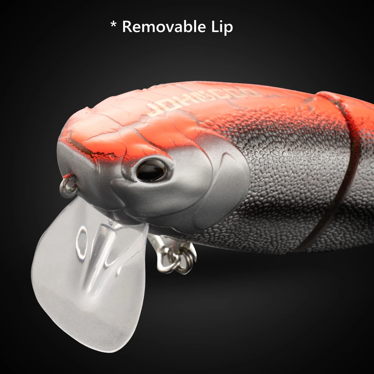 Señuelo de pesca flotante, cebo grande de 21cm, 87g, para Lucio, depredador de 2 secciones, Wobbler para lubina, Swimbait - imagen 3