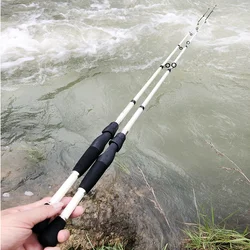 Caña telescópica de carbono ultraligera para pesca Baitcasting