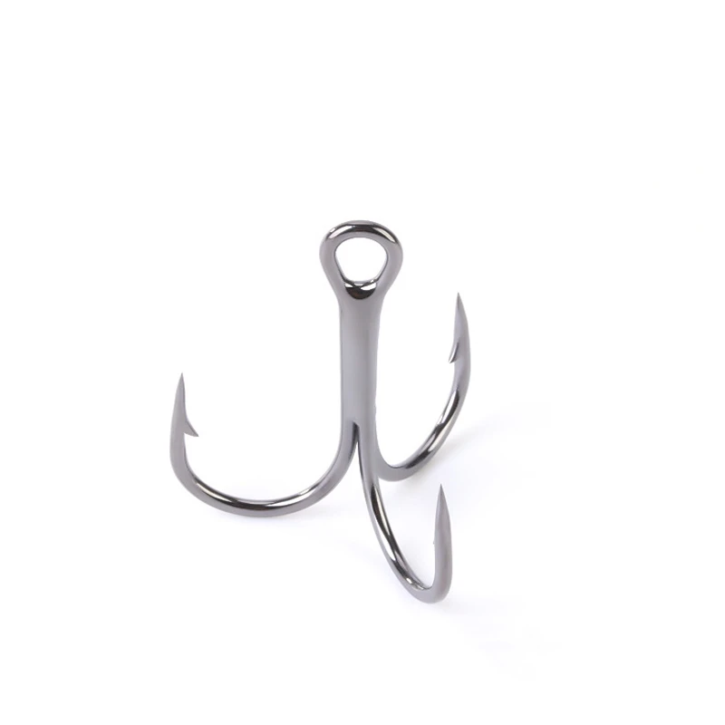 Anzuelos triples de piezas, equipo de Pesca de alta resistencia, de acero al carbono, para agua salada, 18 #-200 #, 3/0 - imagen 2