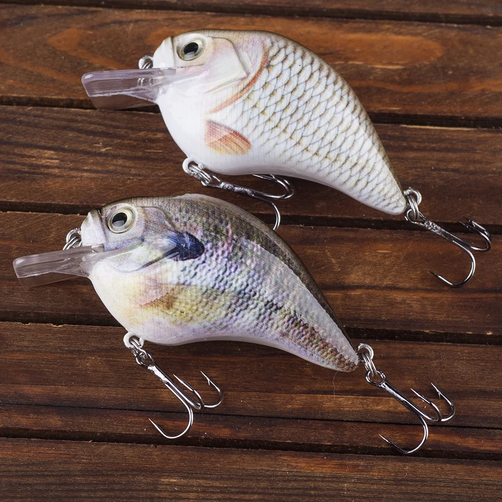 CCLTBA Señuelos de Pesca Crankbait 7,5 cm 15,3g cebos duros oscilantes flotantes punta cuadrada labio manivela cebo señuelo aparejos de pesca artificiales - imagen 4